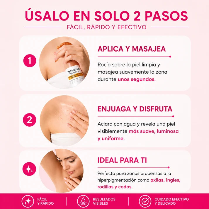 Dr melaxin spray exfoliante