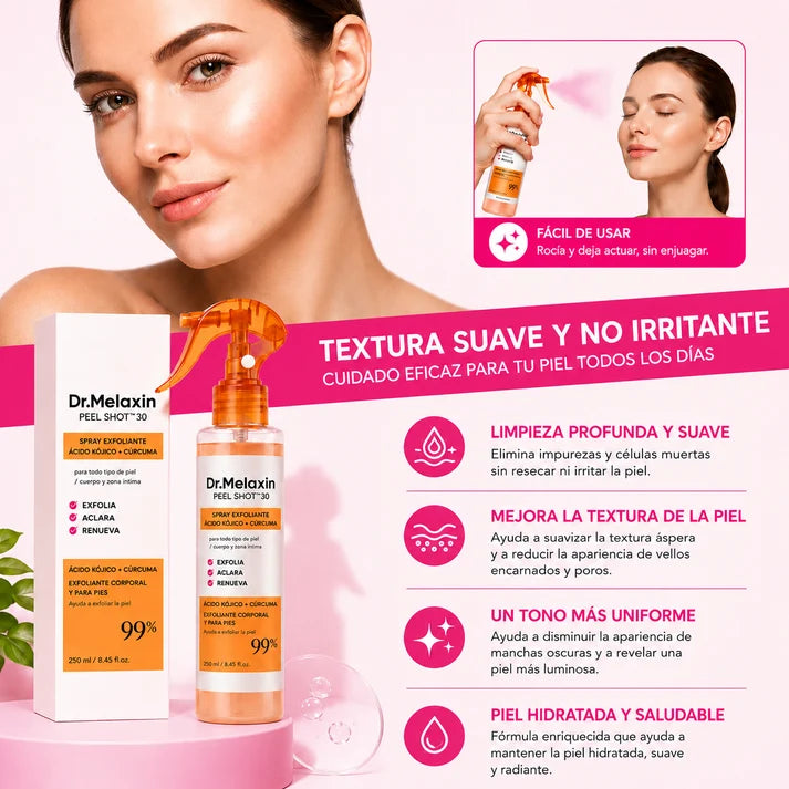 Dr melaxin spray exfoliante